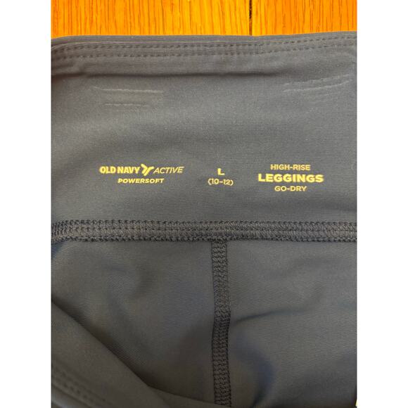 Old Navy Active Powersoft Go-Dry High-Rise Leggings – Girls Large (10–12) - Picture 9 of 11